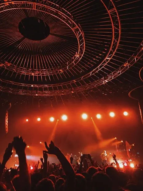 photographie d'un concert